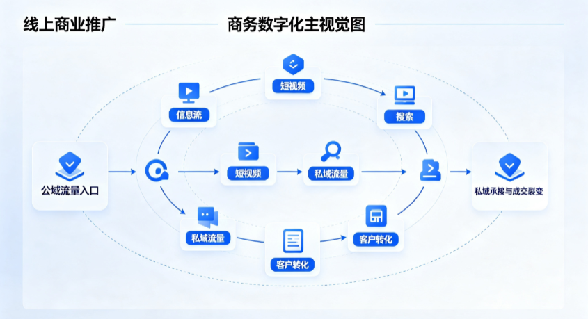 宁国市线上商业推广怎么做？全域流量闭环搭建与低成本转化实战指南